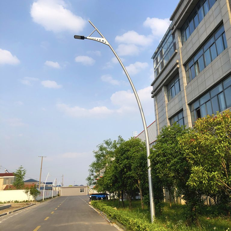 Aluminum Curving Light Pole