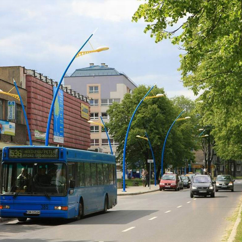 Arc Shape Light Pole