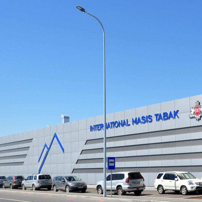 Aluminum Davit Arm Light Pole