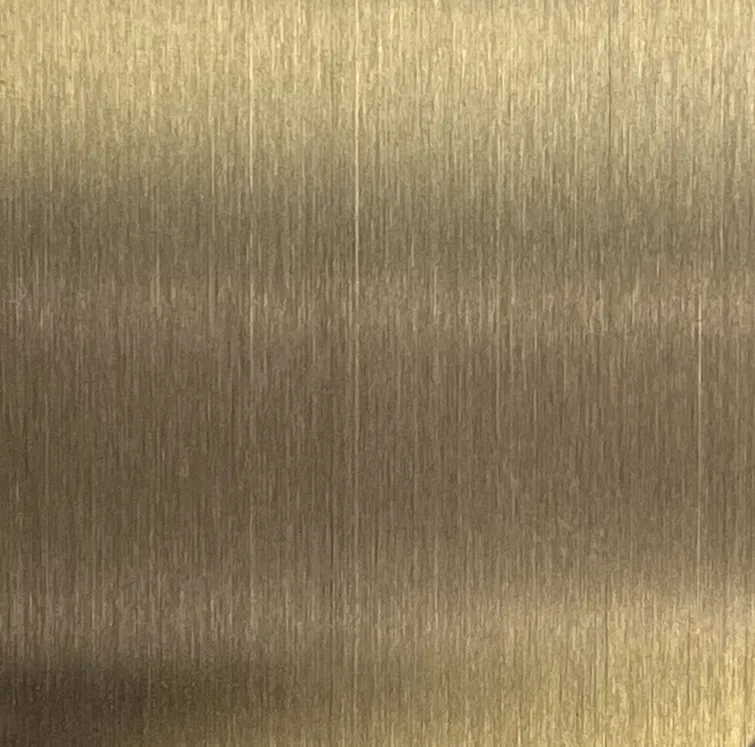 Hairline champagne gold
