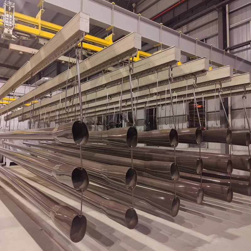 aluminum light pole
