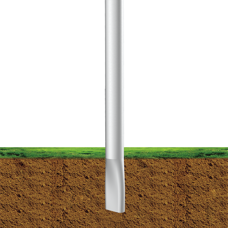 Aluminum Direct Burial Light Pole