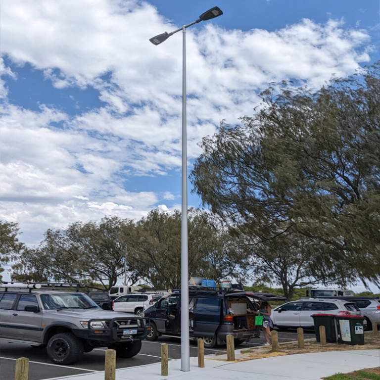 aluminum lamp pole