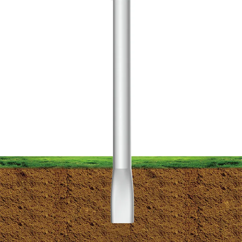 Aluminum Direct Burial Light Pole