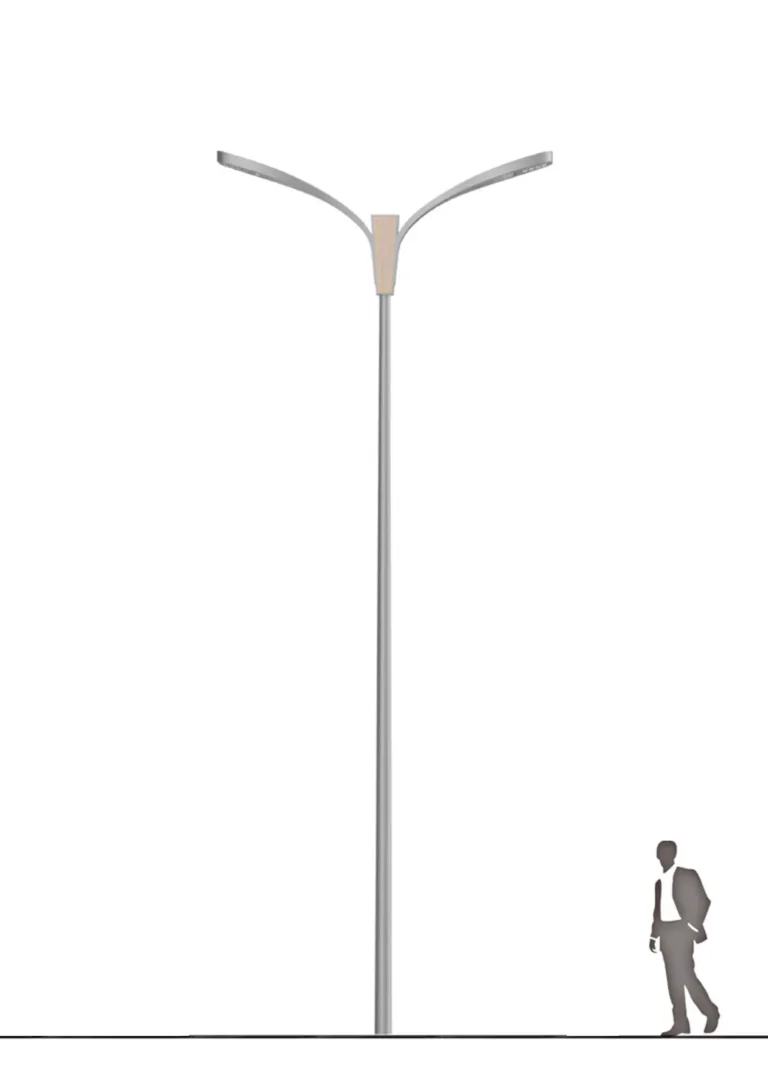 stainless steel light pole