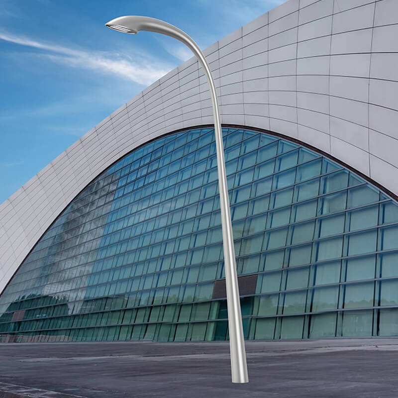 Aluminum light pole