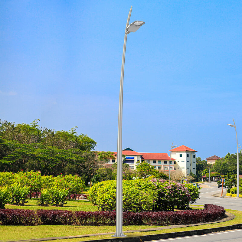 Aluminum light pole