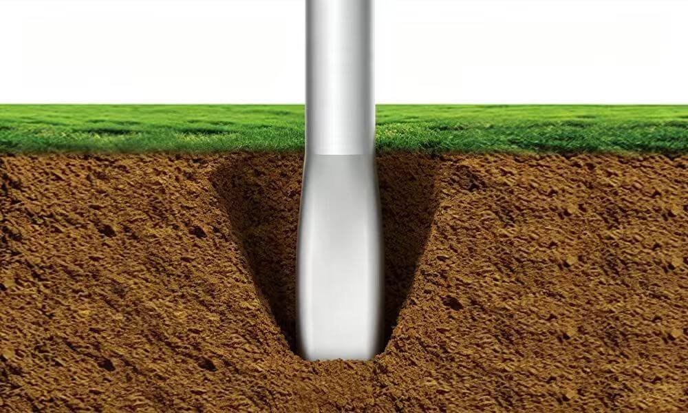 direct burial light pole