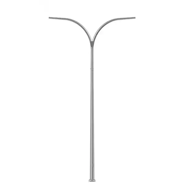 double davit light pole
