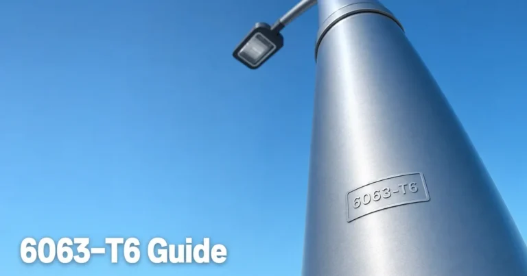 6063-T6 Aluminum Light Pole Guide