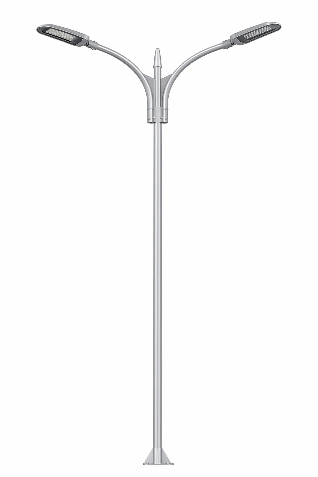 Aluminum Double Arms Light Pole