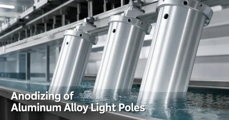Anodizing of Aluminum Alloy Light Poles