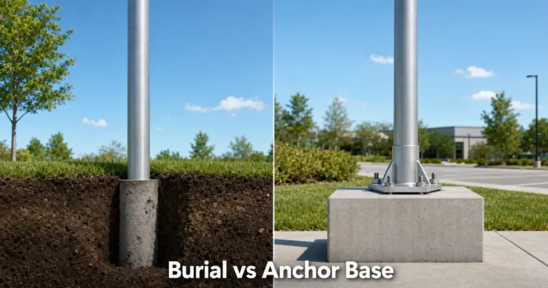 Direct Burial vs Anchor Base Light Poles