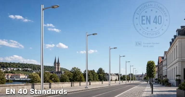 EN 40 Light Pole Standards