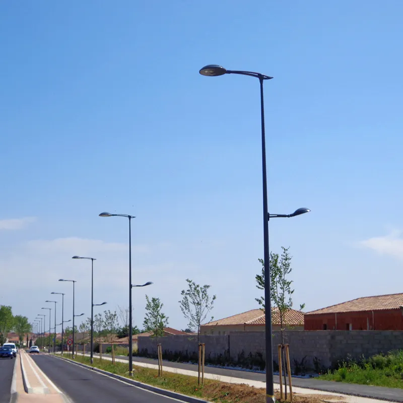 aluminum High and low arm light pole