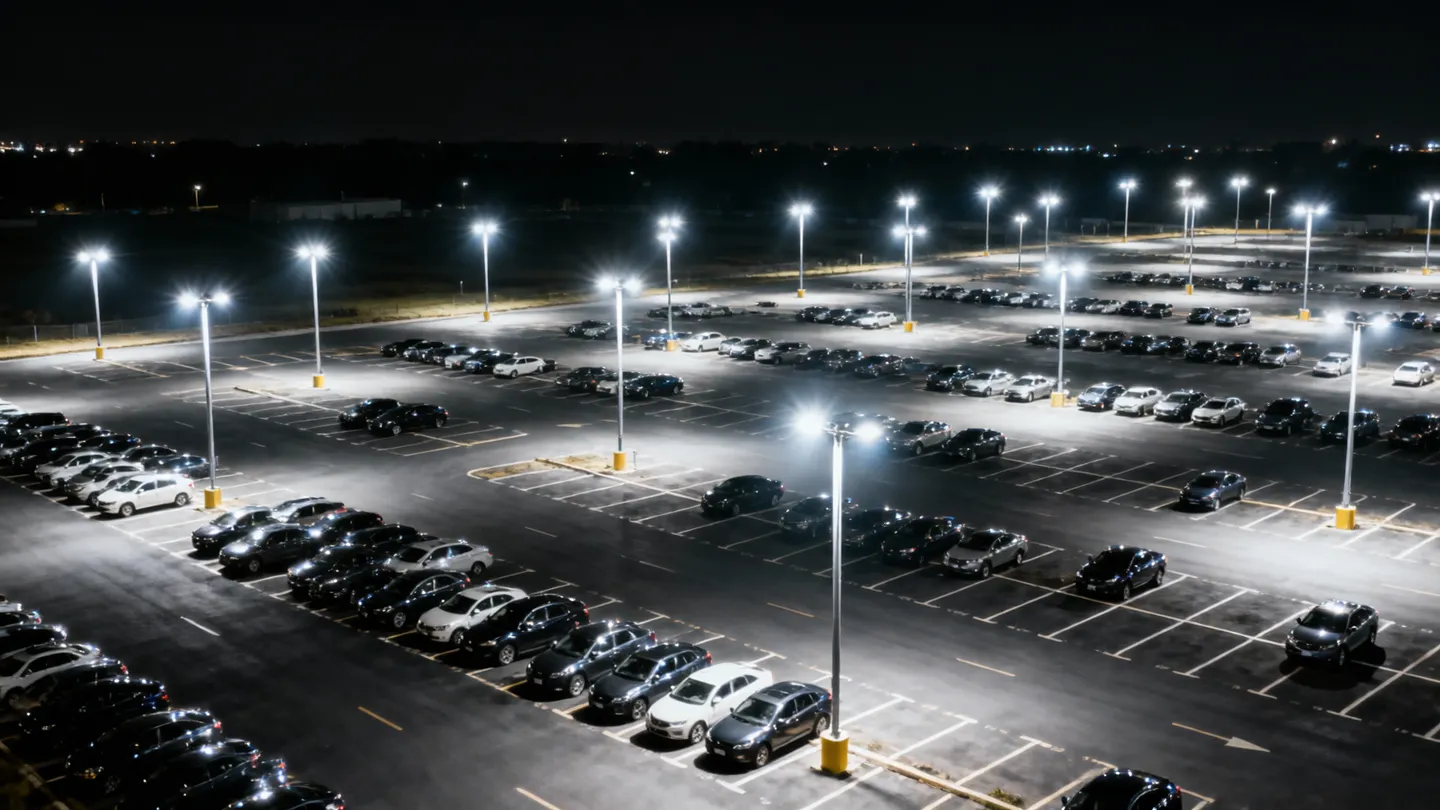 flood light pole