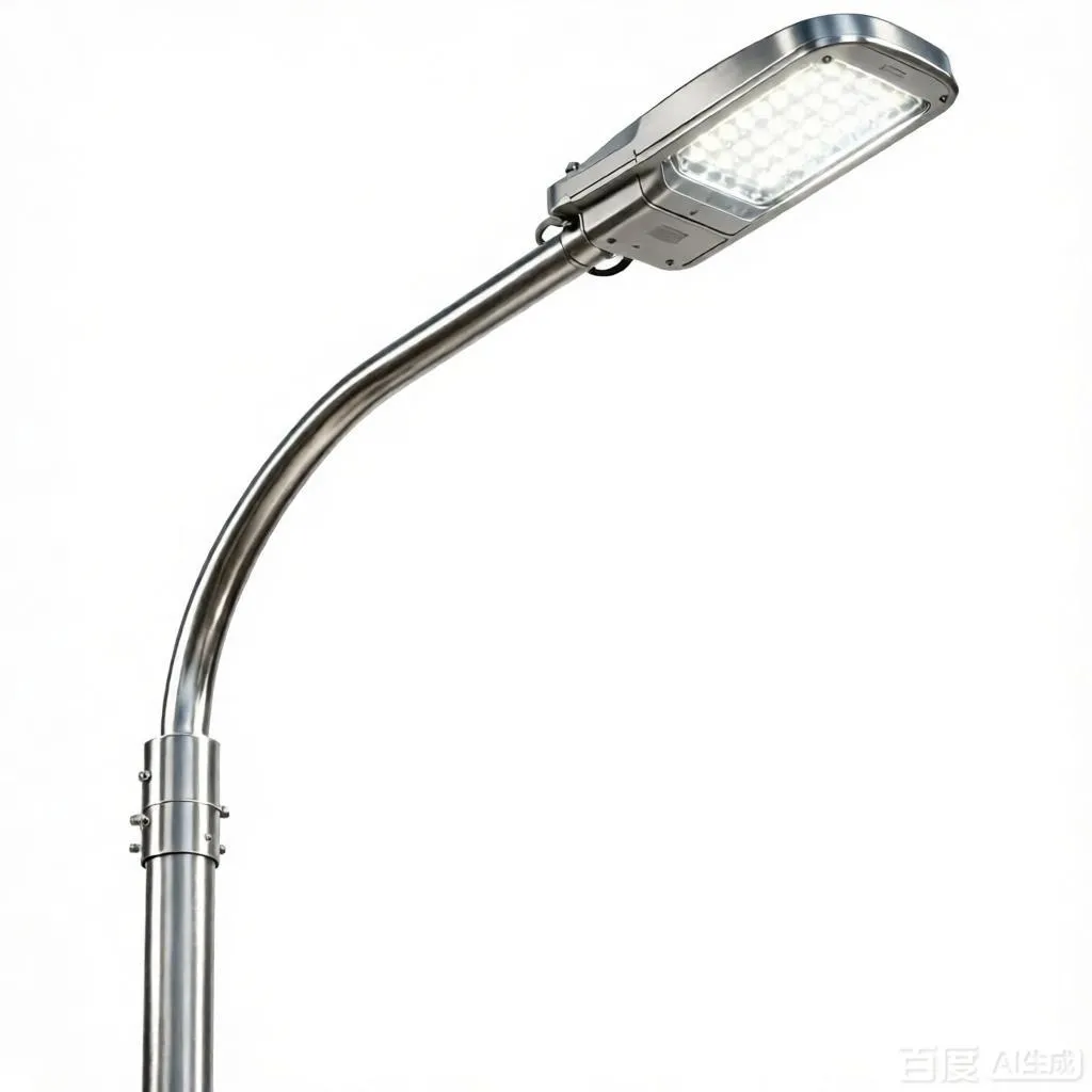 davit arm light pole