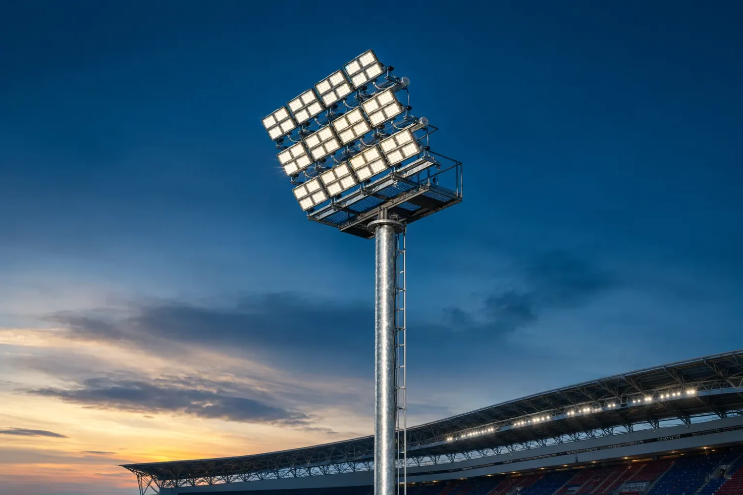 flood light pole