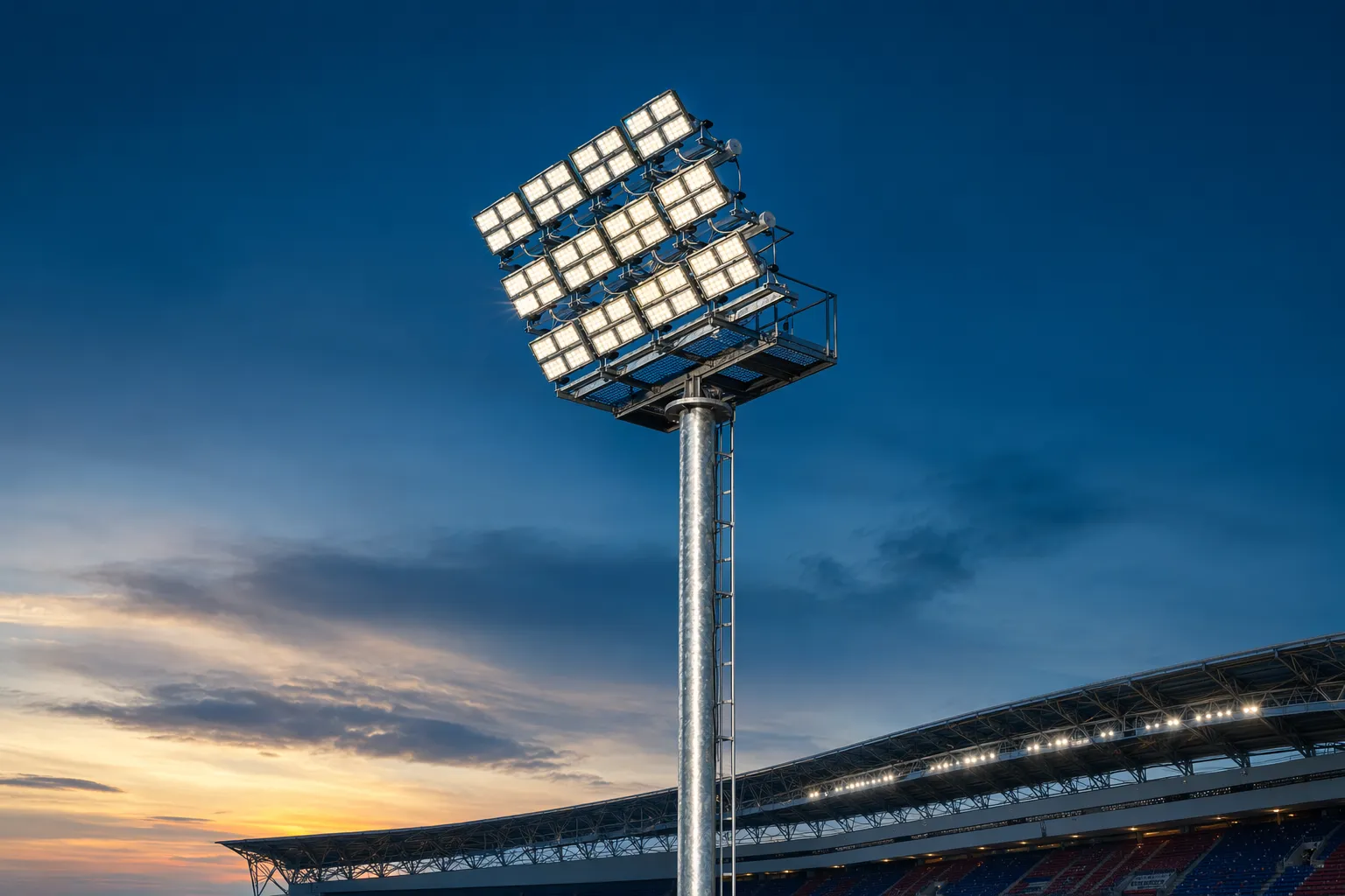 flood light pole