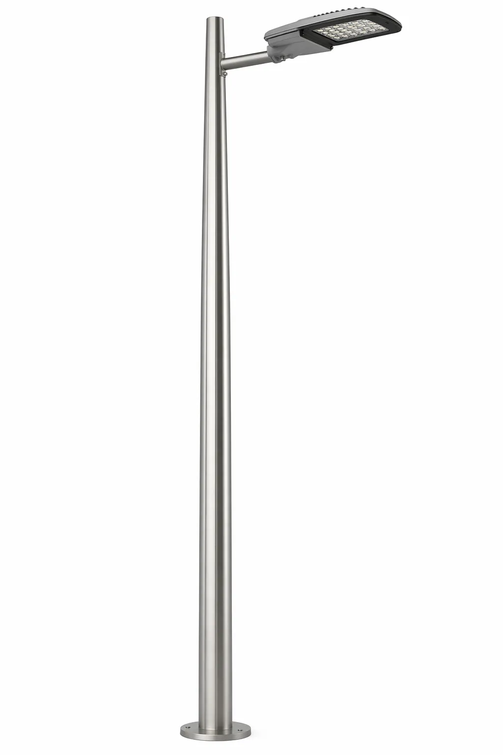 stainless steel tapered light pole
