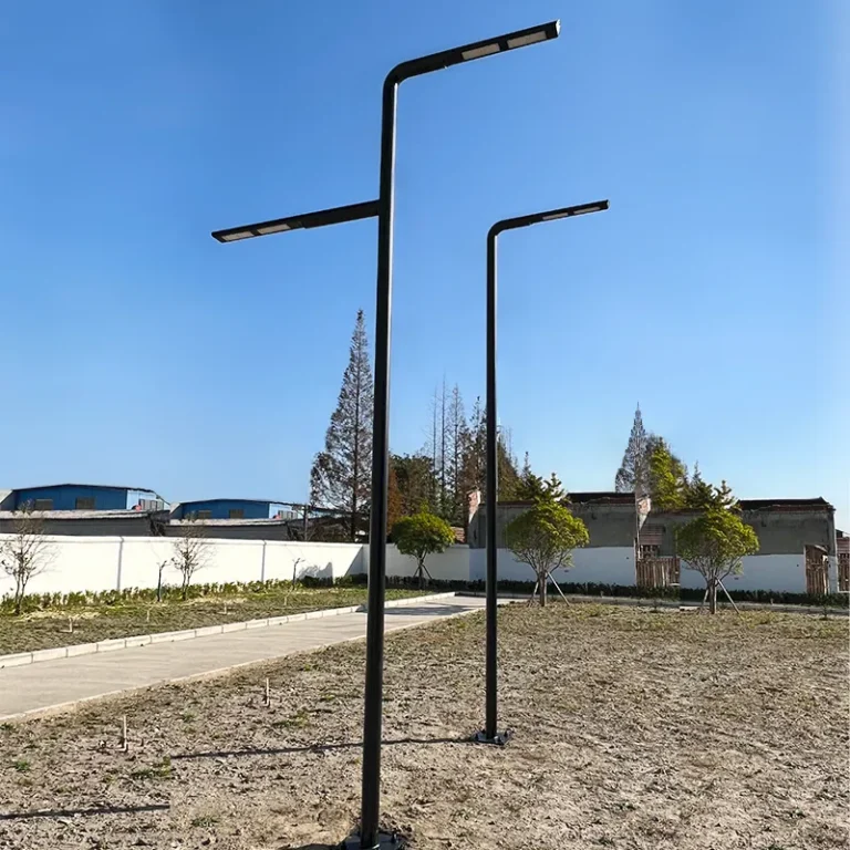 high and low light pole
