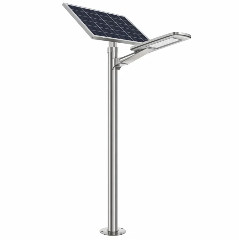 stainless steel solar light pole