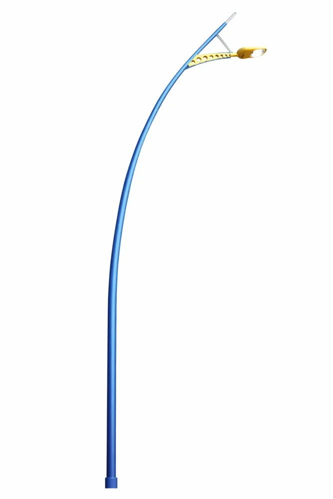 Stainless Steel Arc Shaped Light Pole
