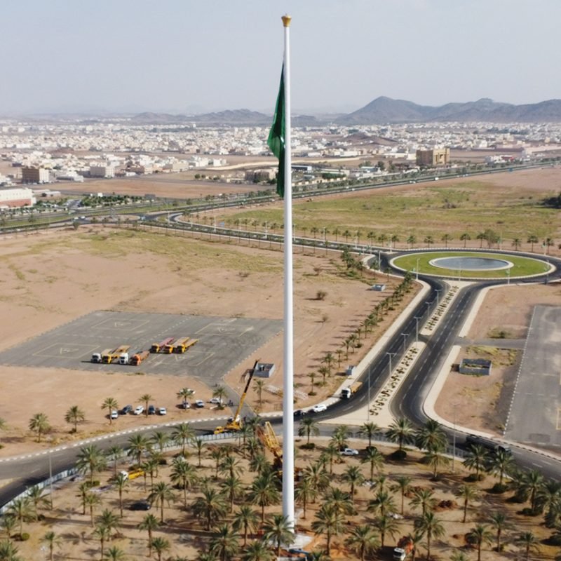 110M Flag Pole