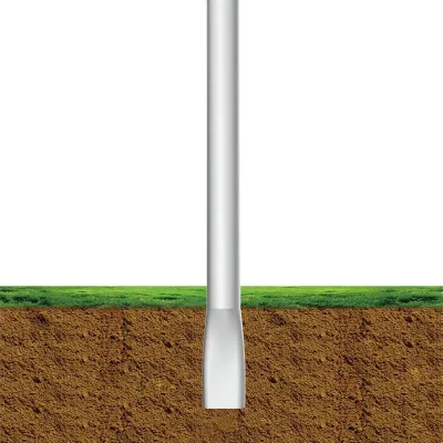 aluminum direct burial light pole