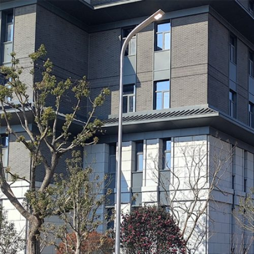 Curving Light Pole 4