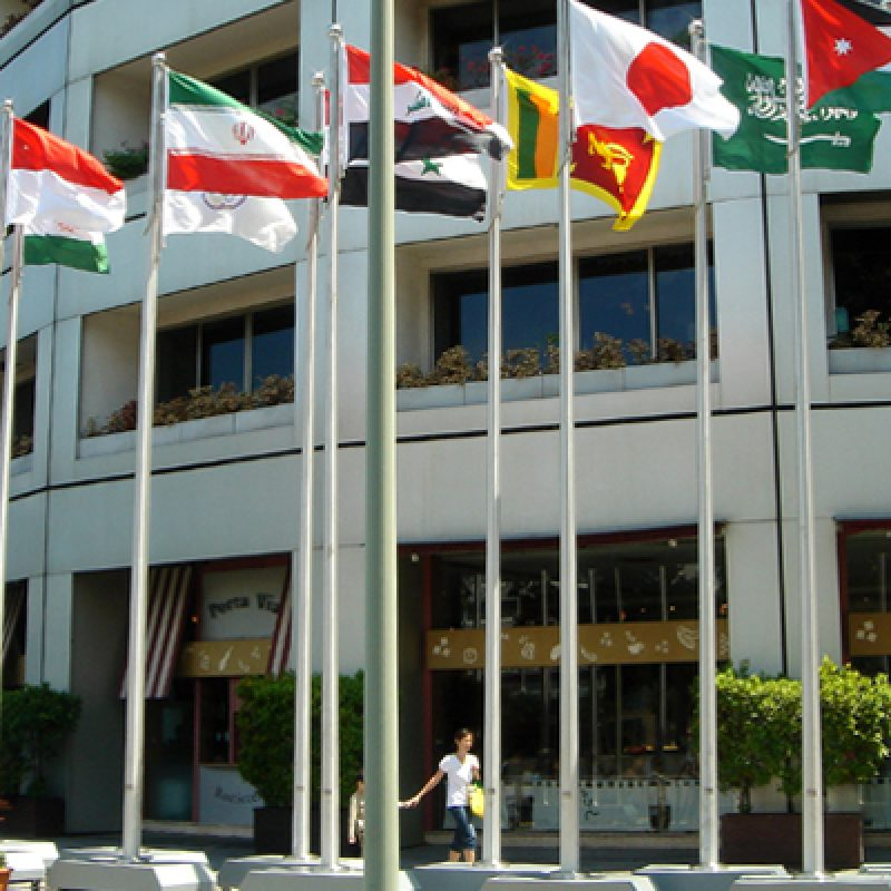 Flagpole - Singapore Asian Youth Games