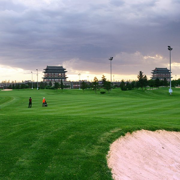 Golf Court Light Pole