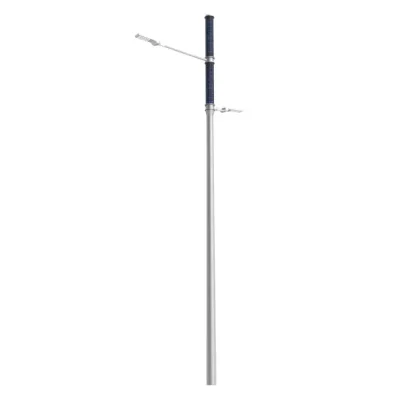round solar light pole