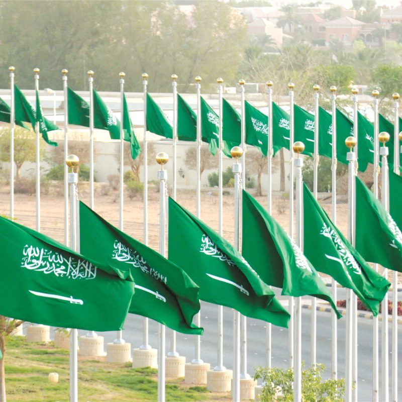 Saudi 1000 Stainless Steel Flagpoles