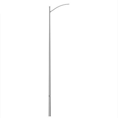 Single arm light pole