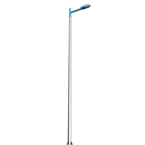 Single arm light pole