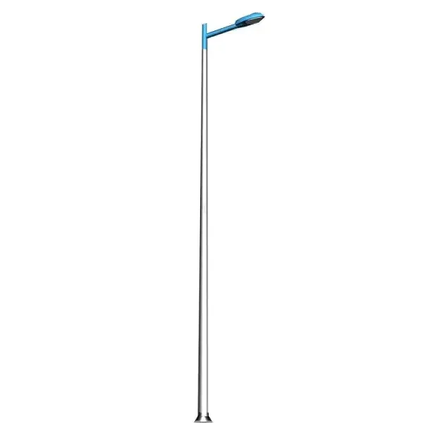 Single arm light pole