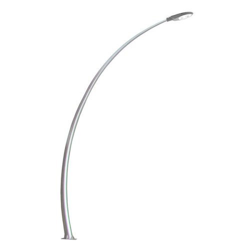 curved light pole