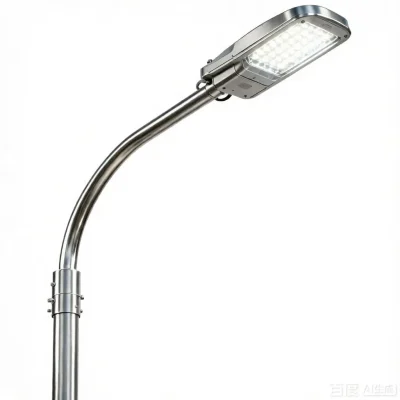 davit arm light pole