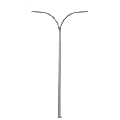 double davit light pole