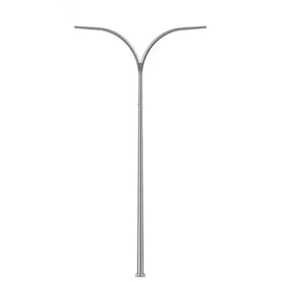 double davit light pole