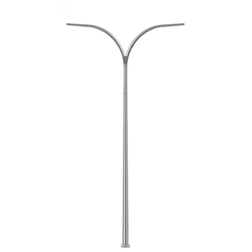 double davit light pole