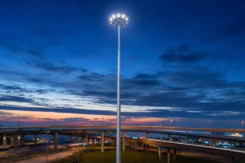 high mast lighting pole
